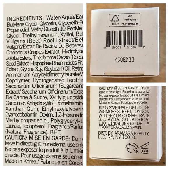 SWEET CHEF Beet + Retinol (Vitamin A) Serum Shot 30 mL Glow Recipe Brand *BNIB - Picture 14 of 15